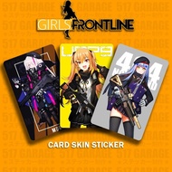 GIRLS FRONTLINE - Sticker Card, ATM skin | Decorative ATM Card Sticker, Apartment Card - Waterproof