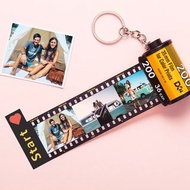 spedear客製化復古菲林膠捲記憶相冊鑰匙扣