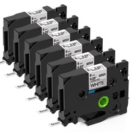 เครื่องพิมพ์เครื่องพิมพ์ฉลาก E1000PRO เครื่องฉลากเทปฉลาก231สีดำบนสีขาวเหมาะสำหรับพี่ชายน้องชายริบบิ้