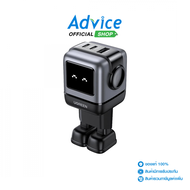 Adapter 3 Ports (1USB + 2Type-C) UGREEN RoboGaN (65W35895) Grey