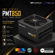 darkFlash PMT850 Black 850W 80 Plus Gold Fully Modular ATX 3.1 PCIe 5.1 Power Supply PSU with 12VHPW