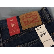 【全新】Levi’s 511 刷色 33x32  04511-1163