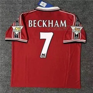 07/08Classic 98/99 Triple Crown home Beckham No. 7 C Ronaldo Giggs11 Keane16 Solskjaer20 Rooney 10 n