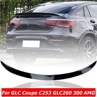 Rear Trunk Spoiler Wing Lip For Mercedes Benz GLC Class Coupe C253 GLC260 GLC300 AMG 2016-2021 Modif