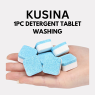 1pc Detergent Tablet Washing Machine Laundry Tub Cleaner  Deep Cleaning Soap