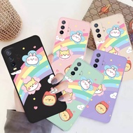 SOFTCASE MACARON RAINBOW OPPO A33W / A37 / A37F / A59 / F1S / F9 / F11 / A71 / A83 / A52 / A92 / A74