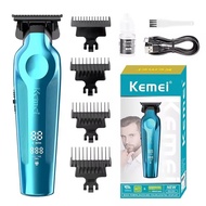 Tông Đơ Cắt Tóc Chuyên Nghiệp Kemei KM-90-4 Mẫu Mới Động Cơ Không Chổi Than Lưỡi DLC Chính Hãng - SS