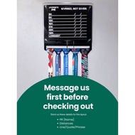 Race Plate Holder / PR, Bib & Medal Organizer