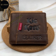 Leather Wallet Short Wallet Genuine Leather Dompet Kulit Lelaki