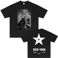 Beyond Se Cowboy Carter New York Tour T-Shirt Men Women Casual Cotton Vintage Men's Fashion Pop Musi
