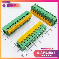 KF142-5.08-10-V Terminal Block 10 Vertical Wire Plug Contacts 5.08mm 250V 10A World Chip
