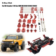 Front Rear Axle Steering Pull Rod Cup C Seat Rod Fixing Components Drive Shafts for RC Crawler 1/10 