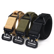 Cobra Tactical Rappelling Belt Outdoor Multifunctional Nylon Canvas Belt Buckle Pants Military Fan T