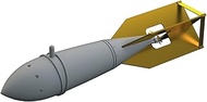 Edudo EDU648689 1/48 Brassin 99 Type, No. 5, 176.4 lbs (800 kg), Thorough Bomb, For 97 Ships (Hasega