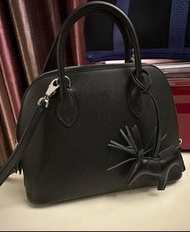 Hermes bolide 25 黑色銀扣
