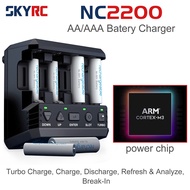 RC Charge New SKYRC NC2200 12V/2.0A 4Slots AA AAA Battery Charger & Analyzer NiMH/NiCD Batteries Cha