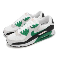 Nike 休閒鞋 Air Max 90 Malachite 男鞋 白 灰 祖母綠 氣墊 復古 FB9658-102