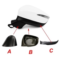 Car Side Rearview Mirror Lower Cover Housing Frame For Mazda CX-5 2015 2016 For Mazda CX-3 2016 2017