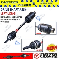 RANDOM BRAND FUTZSU / EASTIGER NEW DRIVE SHAFT - HONDA CIVIC 1.6 SR4 VTEC B16A2/D16Z6/1.6 SO4 VTEC B