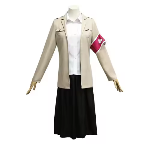 Anime Attack on Titan Final Season Set AOT Pieck Finger Costumes Shingeki No Kyojin Coat Pants Cospl