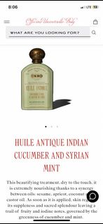Officine Universelle Buly 1803 Huile Antique Body Oil