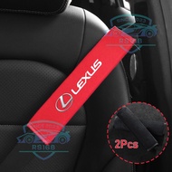 RS168 Lexus Car Seat Cover Belt Shoulder Pad Seatbelt Cotton Auto Safety Belts Shoulder Protection For Lexus IS300 IS250 NX200T ES200 ES300
