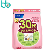 FANCL - 30代女性綜合營養維他命補充丸 (30小包) 粉 (平行進口)
