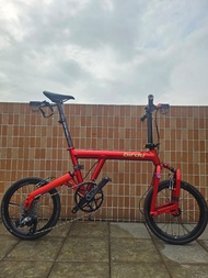 Birdy 紅色摺疊車 BIRDY大改 , BIRDY  NEW CLASSIC (Not BIRDY GT , BIRDY3 , BIRDY 3，BIRDY R20) 摺疊車
