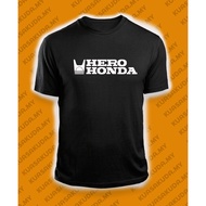 Honda T-shirts HERO HONDA BOON SIEW MOTORBIKE JDM EG3 EG6 EK9 TYPE R CLASSIC TEE Kereta Retro VTEC i