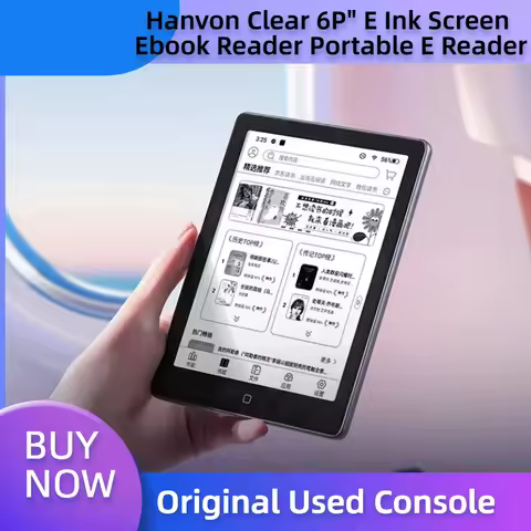 Hanvon Clear 6 Pro+ 6 Inch E Ink Ebook Reader Eye Friendly Eink Display Portable Digital Notebook Su