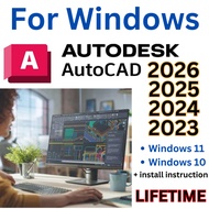 FOR WINDOWS - 2026 ACAD - 3DS MAX - CIVIL 3D - ELECTRICAL - MEP - MECHANICAL - MAYA - INSTALL SERVIC
