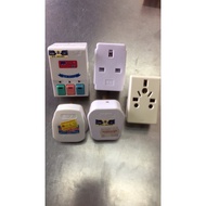 🔥Ready Stock 🔥13 Amp , 15 Amp Unfused plug top / Muiti plug /3 Way Multi Plug / 3 Way Swith Muiti Pl