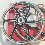 ล้อแม็ก (RACING BOY) ขอบ 17 MIO/FINO/NOUVO สีขาวปัด  สินค้ามีใบรับประกันทุกชิ้น