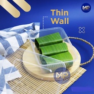 Thinwall Rectangle OT 750 Cup Mika OTI Food Container Rectangular Lunch Box 750ml - 25pcs