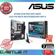 ASUS B760M AYW-PRO WIFI DDR5 LGA1700 mATX Motherboard WIFI 6