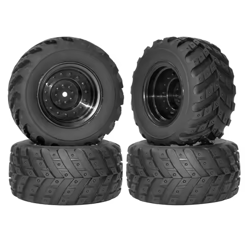 HBX HAIBOXING 901 901A 903 903A 905 905A 97mm Rubber Tire Tyres Wheel 90115 1/12 RC Car Spare Parts