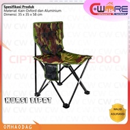 Folding Three Legged Beach Army Style Fishing Chair - BDB Cw2994 CwH2