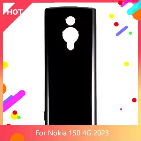 Case Matte Soft Silicone TPU Back Cover For Nokia 150 4G 2023 Phone Case Slim shockproo
