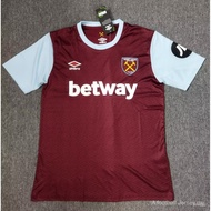 【Fans】24/25 West Ham Home football jersey S-4XL、high-quality、 customizable