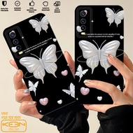 Vivo V2026 V2027 V2029 V2043 Case - Vivo V2026 V2027 V2029 V2043 Butterfly Motif - Casing hp Vivo V2