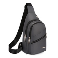 KY/👜Small Backpack Men's Women's Chest Bag Trendy One Shoulder Sports Crossbody Bag Casual Sling Shoulder Bag Oxford Clo