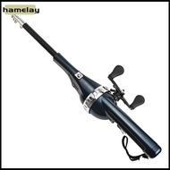 Folding Fishing Rod Space-saving Fishing Rod Portable Telescopic Fishing Rod Set with Spinning Reel 