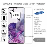 （2 PCS）Samsung S23 Ultra S23 Plus S22 Ultra S22 Plus 21 Plus S20 Plus S10 plus S10e Note20 Ultra Note10 9 8 Plus Tempered Glass Curved Screen Protector