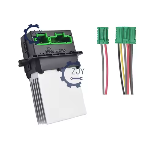 Blower Motor Heater Fan Resistor+Connector/Wire For Nissan Tiida Livina Citroen Peugeot Renault 2715