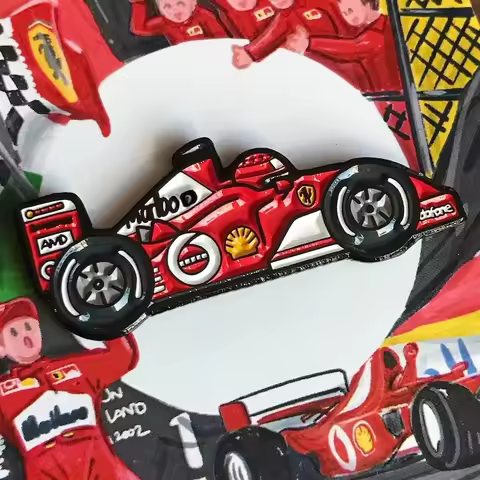 Michael Schumacher F2002 Hard Enamel pin