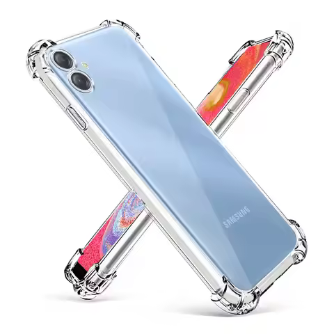 Shockproof Clear TPU Case For Samsung Galaxy A04 A04S A04E Soft Silicone Transparent Airbag Phone Ca