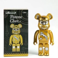 🐻全新現貨bearbrick be@rbrick 1000% Pomme chan 泰國限定 泰國神 金虎