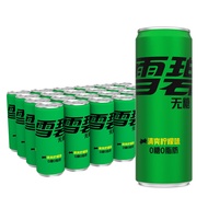 可口可乐（Coca-Cola）雪碧 Sprite 零卡 无糖零卡 汽水饮料 330ml*24瓶 整箱装