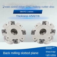 CNC three sided milling cutter disc T-groove milling cutter disc sleeve hole type cutter disc instal