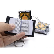 【Noel 诺尔希】Islam Muslim Mini Quran(Koran) Pendant Key Chain Rantai Kunci kecil Buku al-Quran